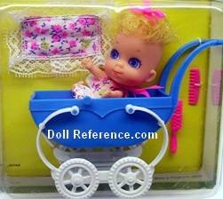 Mattel Liddle Kiddle 3587 Baby Liddle doll 1968 