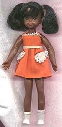 Mattel 7377 Carla doll 6 1/4" tall 1976