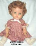 1959-1962 Ideal Cream Puff Baby doll