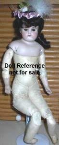 ca. 1880s ABG Lady doll, 17", mold 639 