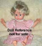 1967 Mattel Baby Whisper doll, 16"
