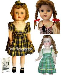 1952 Belle Doll & Toy Heddi Stroller 20" tall