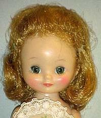 1957 American Character Betsy Mccall doll face