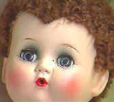 1954-1956 Ideal Betsy Wetsy doll face