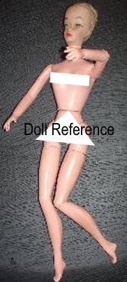 1963 Debbie Drake doll, 11 1/2"