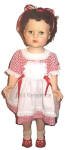1966 Eegee Shelley walker doll 28" tall