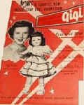 1952 Eegee Gigi Perreau doll, 17"