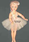 1957 Ideal Pink Fairy doll, 18"