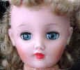 1957 Eegee Little Debutante doll face