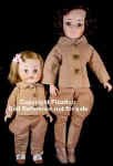 1961-1962 Alexander Jackie and Caroline Kennedy dolls