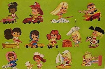 1966 Mattel vintage Liddle Kiddles dolls 