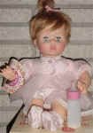 1964 Mattel Baby Pattaburp doll, 16"