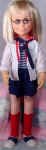 1963-1964 Mattel Charmin' Chatty doll, 24" 