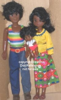 Mattel Family, Sunshine baby, Mother, Growing Up Skipper, and Ken