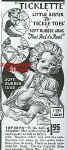 Sears 1931 Ticklette doll ad
