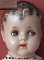 1924-1930 M & S Shillman Mama doll 17"