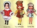 England 1967-1968 Hasbro Dolly Darlings dolls