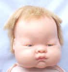 1960 Vogue Baby Dear doll face, 18"