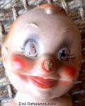 1941 Freundlich Pinocchio doll face, 16"