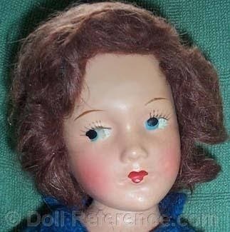 Mary Hoyer painted eyes doll