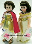 1980s Alexander Cleopatra, Marc Anthony dolls 12"