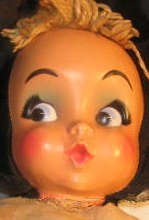 ca. 1950s Mask Face Dolls