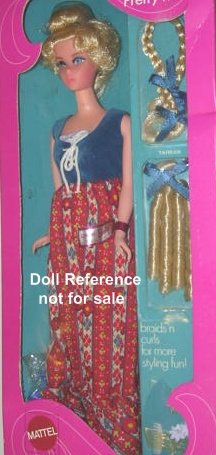 1968 1972 Barbie Vintage Dolls Identified