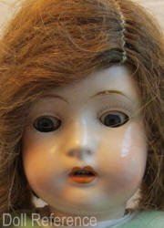 1917-1920 Amberg Victory composition doll face, 23" tall