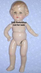 Amberg 1928 Sue 14", body twist doll