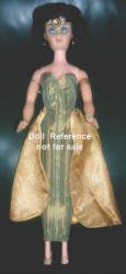 1962 Beta Cleopatra doll, 18"