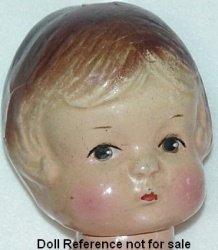 1928-1929 Butler Tootse doll, 14" a Patsy type doll