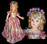 1940sEffanbee  F & B Little Lady doll, Anne Shirley doll 14"