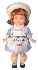 1972 Horsman Little Debbie snack cake doll, 11"