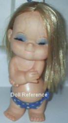1976 IMPCO Sun Bunnies, Hawaiian Girl 4" by Imperial Crown Toy Corp.