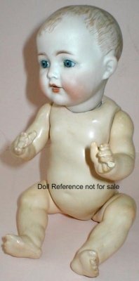 K & R Character Baby Boy doll mold 127, 11"