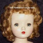 1953-1955 Alexander Binnie, Winnie Walker doll face