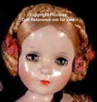 1946-1947 Alexander Margaret doll face 