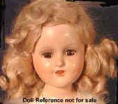 1939 Alexander Sonja Henie doll face