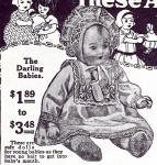 Sears 1921 Darling Babies doll ad