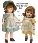 1938 Alexander Flora McFlimsey dolls