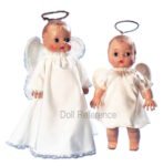 Madame Alexander 1950-1953 Vintage Dolls Identified USA 3 1951+ Madame Alexander Cherub dolls 10 or 12" tall