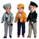 Madame Alexander 1950-1953 Vintage Dolls Identified USA 6 1952 Madame Alexander Little Men dolls