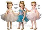 Madame Alexander 1954-1959 Vintage Dolls Identified USA 3 1954+ Madame Alexander Margo Ballerina doll 18" tall