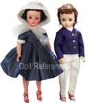 Madame Alexander 1954-1959 Vintage Dolls Identified USA 7 1957+ Madame Alexander Elise dolls 15-16" tall