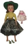 Madame Alexander 1954-1959 Vintage Dolls Identified USA 11 1959 Madame Alexander Shari Lewis doll 21" tall