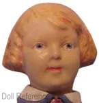 1912 Louis Amberg Curly Locks doll 15" tall