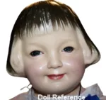 1923  Louis Amberg Baby Peggy doll composition 20" tall