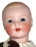 1927+ Amberg Vanta Baby bisque head doll 22" tall