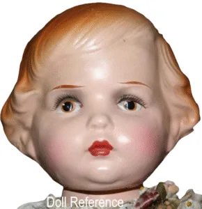 1928 Louis Amberg It, Peggy, Sue body twist doll 14" tall