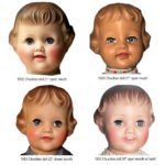 1952-1961 American Character Chuckles doll 18" tall
